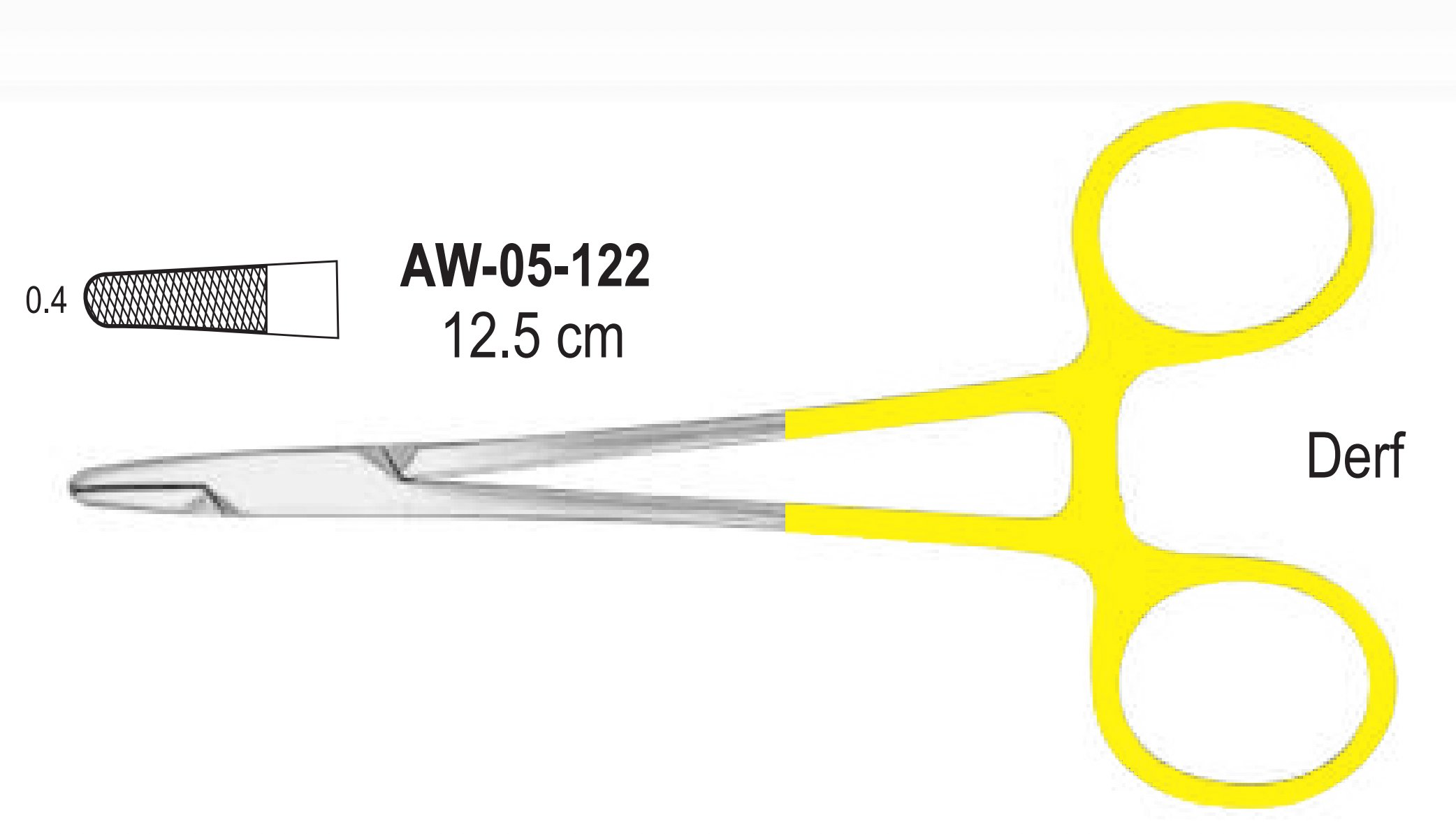 Mayo-Hegar TC Needle Holder