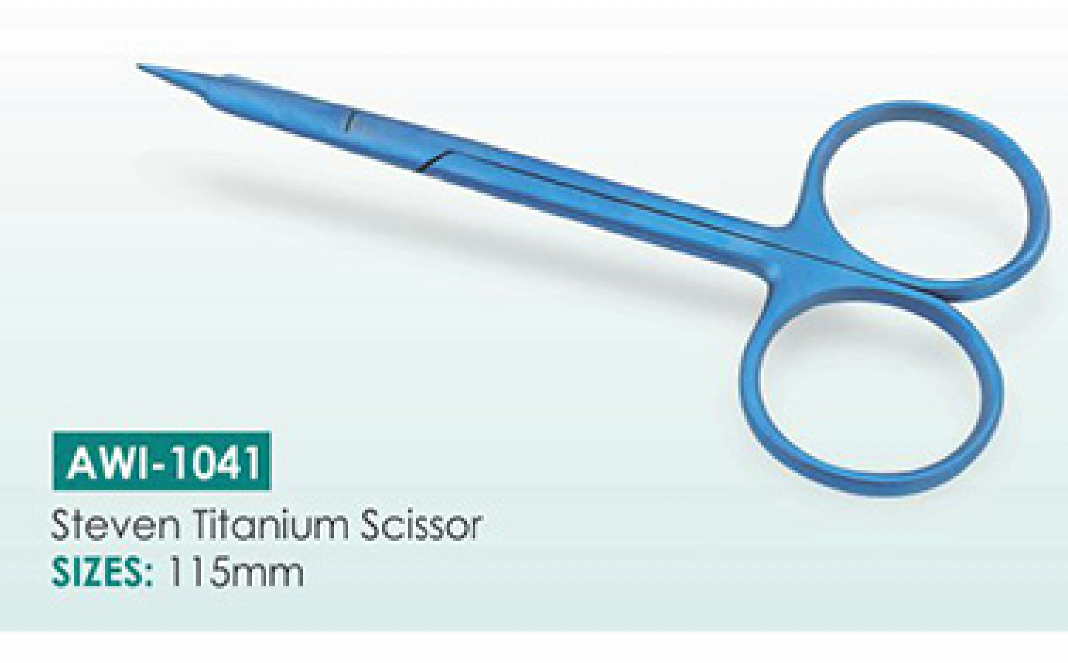 Titanium Scissors Blue